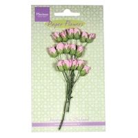 Paper Rose Buds Pink