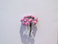 Lavender Pink Mulberry Paper Roses