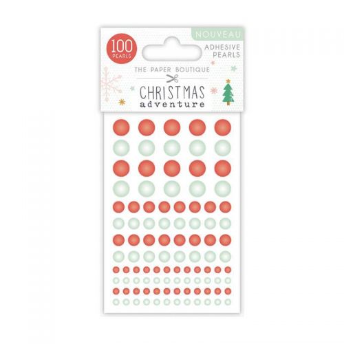 Christmas Adventure Adhesive Pearls