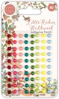 Little Robin Redbreast Adhesive Pearls