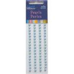 5mm Pastel Blue Self Adhesive Pearls