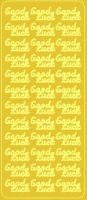 Gold Good Luck Peel Off