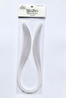 3mm Metallic White Quilling Paper Strips