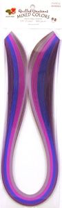 6mm Purple Shades Quilling Paper Strips