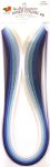 Blue Shades Quilling Paper