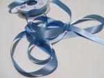 15mm Pale Blue Polka Dot Ribbon