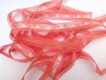 Art Deco Style Ribbon Coral