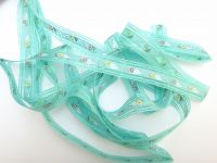 Art Deco Style Ribbon Mint Green