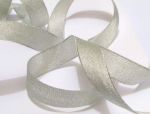 Metallic Ribbon Silver Wide