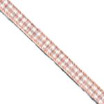 Gingham Ribbon Pale Pink