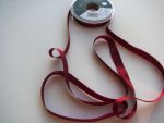 10mm Grosgrain Ribbon Dark Red