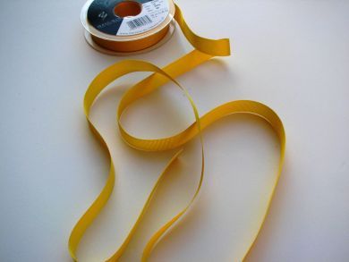 10mm Grosgrain Ribbon Yellow