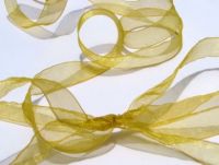 Gold Organza Ribbon