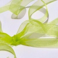 Light Green Organza Ribbon