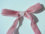 6mm Baby Pink Velvet Ribbon