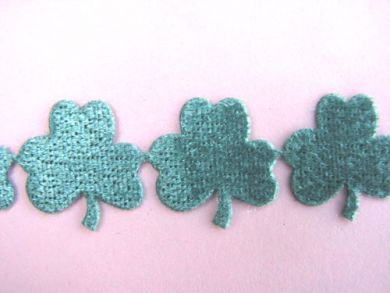 Green Shamrock Border