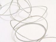 Silver Beaded String