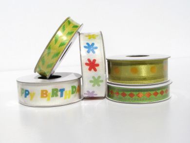 Yellow Birthday Ribbon Pack