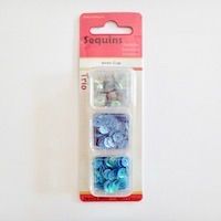 Blue Sequins Trio Pack