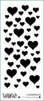 Lots a Hearts DL Stencil