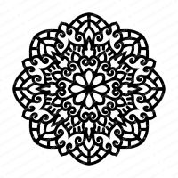 Mandala Stencil