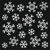 Snowflake Stencil 15 x 15cm