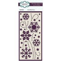 Snowflake Flurry Slimline Stencil