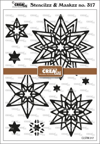 Starlight Rosette Stencil