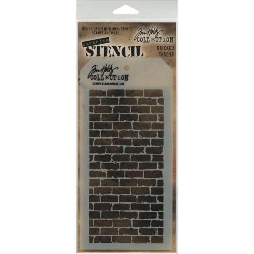 Tim Holtz Layering Stencil Brick