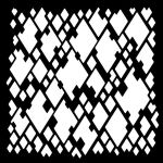 Woodware Diamond Mesh Stencil
