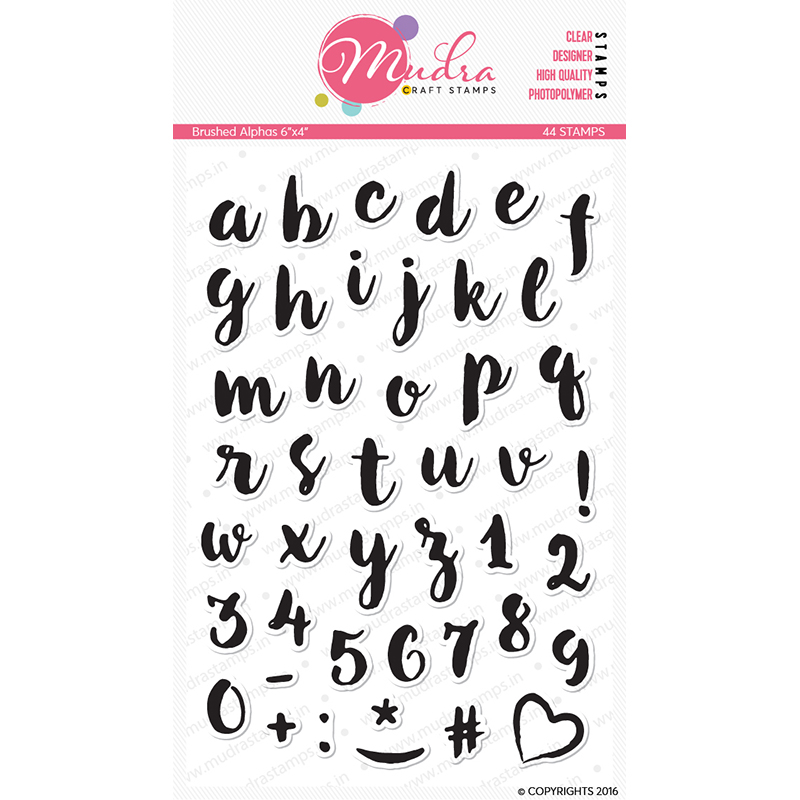 brush script alphabet